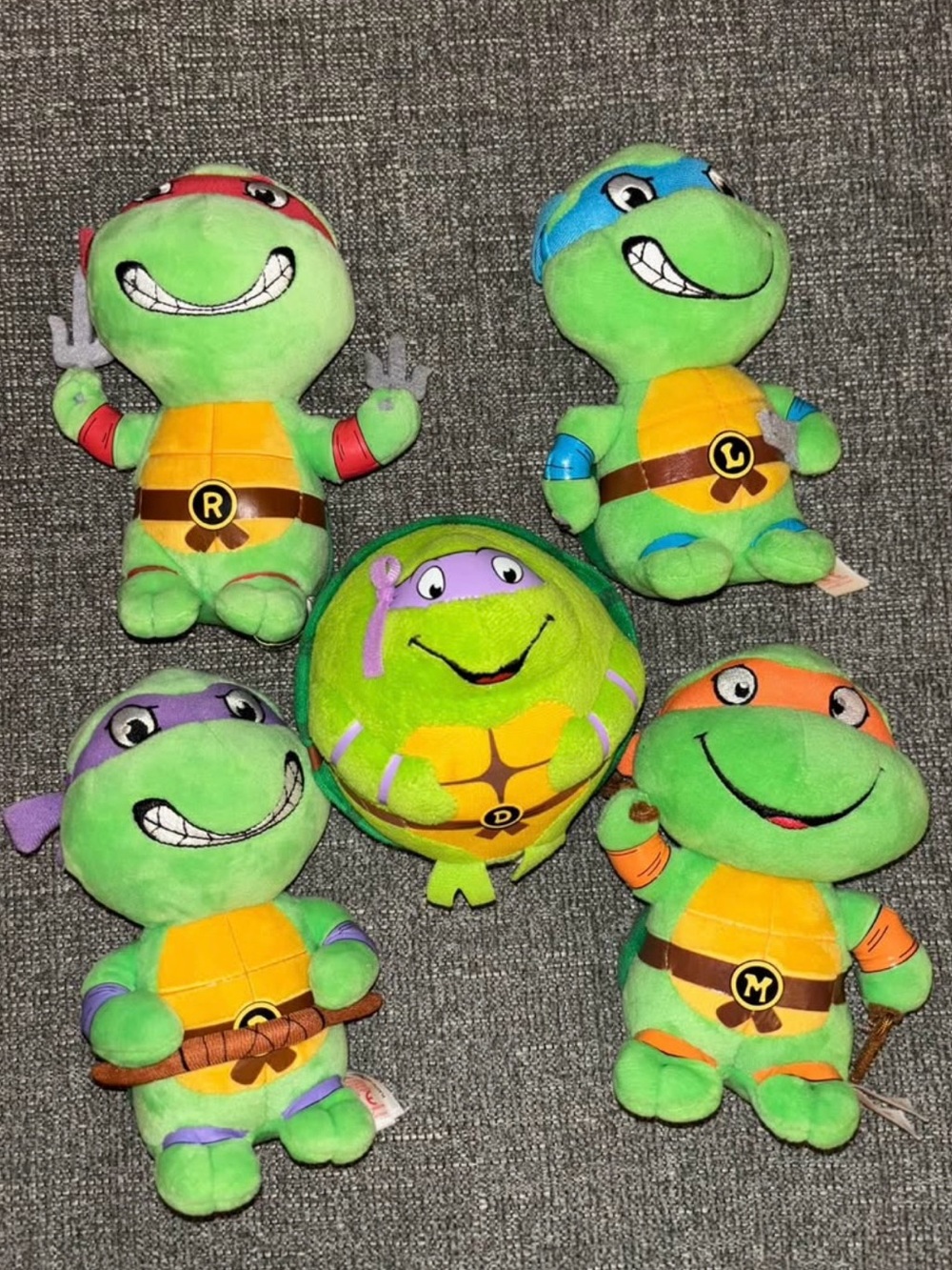 Teenage Mutant Ninja Turtles Plush Set